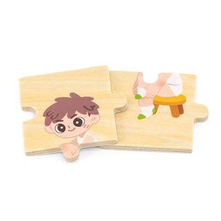 Getting Dressed Sequence Puzzle Set